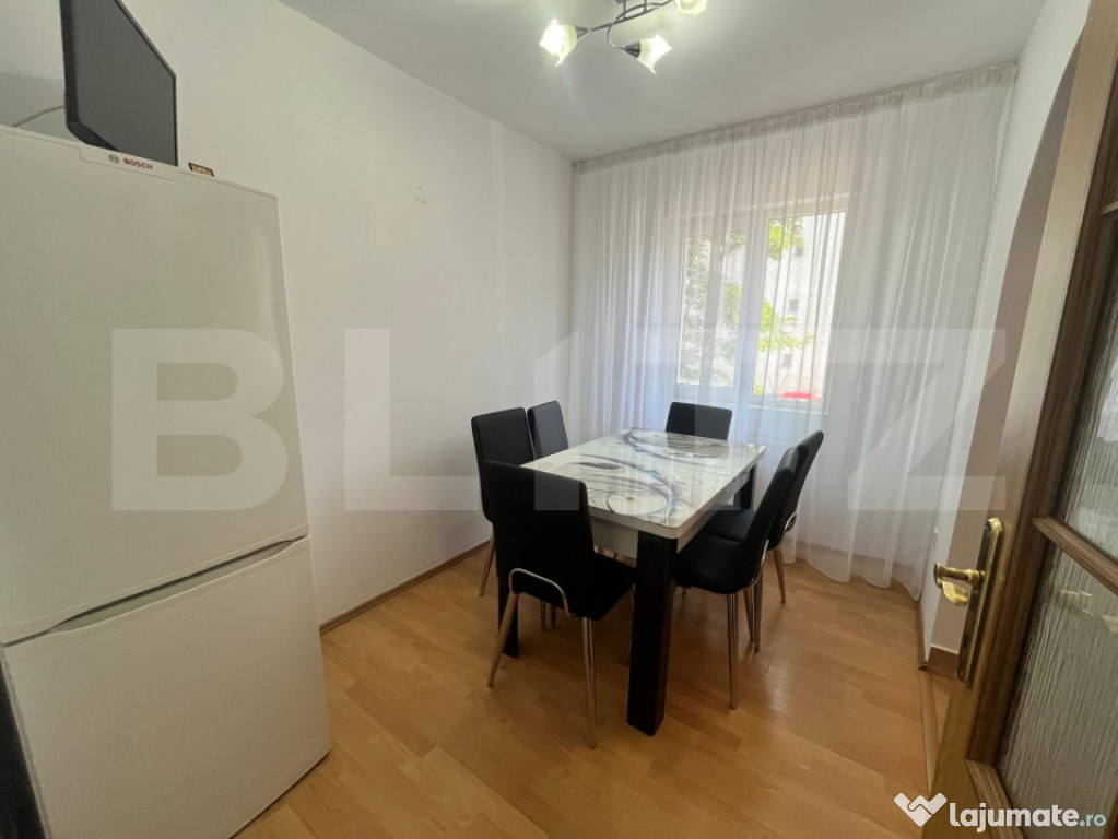 Apartament 3 camere, 50 mp, etaj 1, zona Decebal