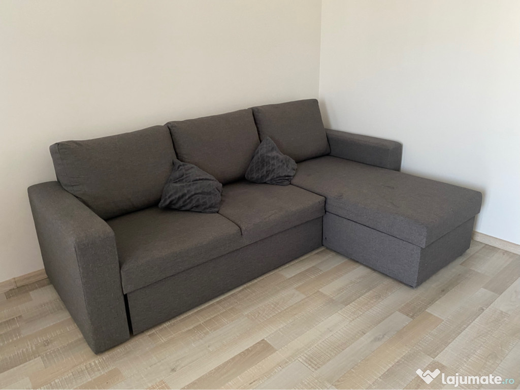 Canapea extensibila în formă de L