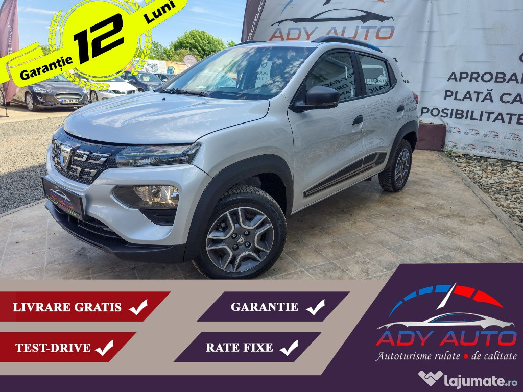 Dacia Spring Electric,2540KM, Rate fixe. Garantie 12 luni Livrare gra