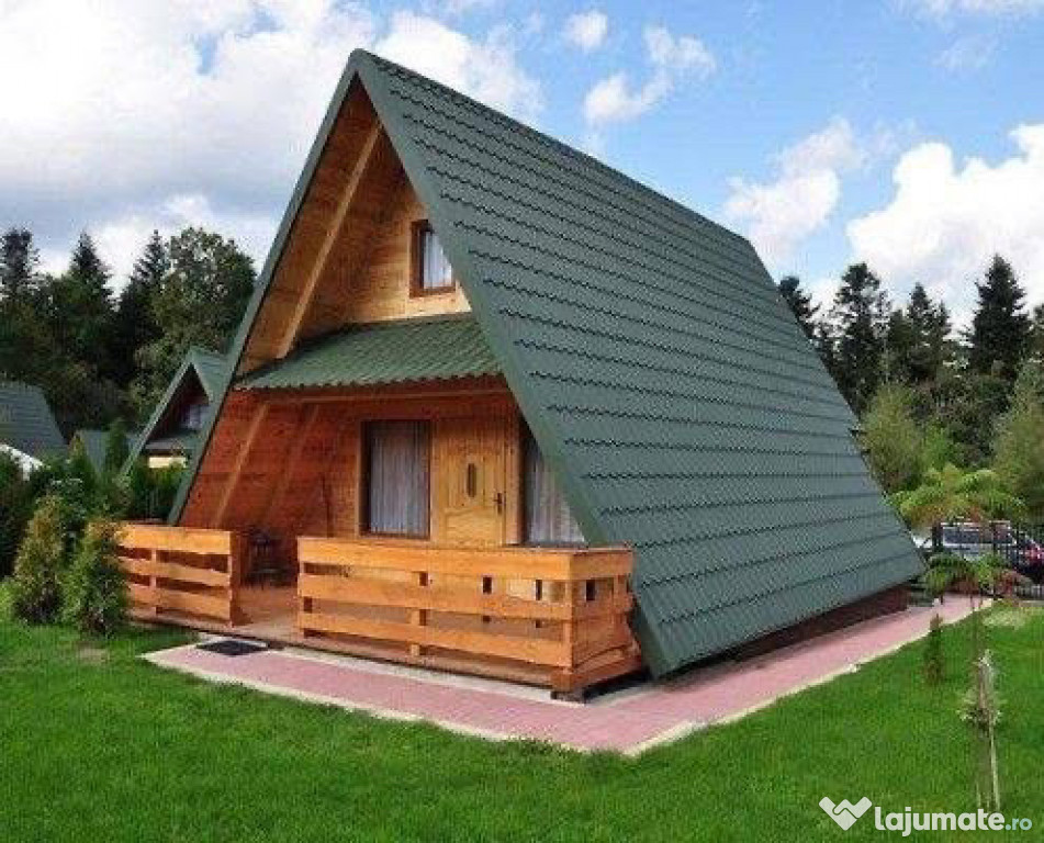 Vând case cabane lemn