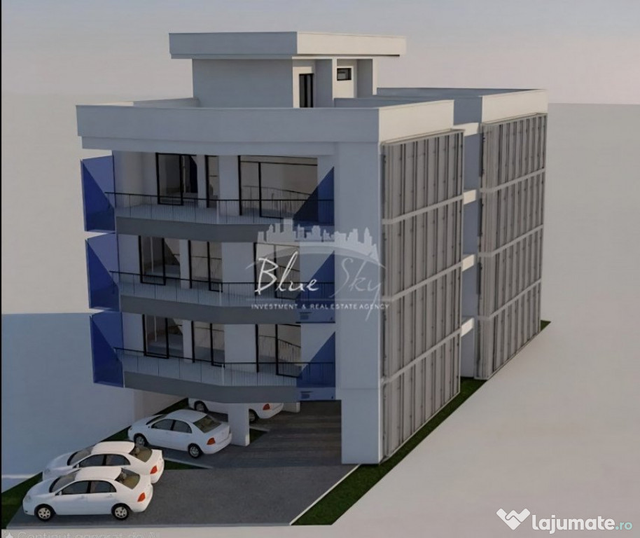 Apartament cu 2 camere spațios într-un imobil tip boutique