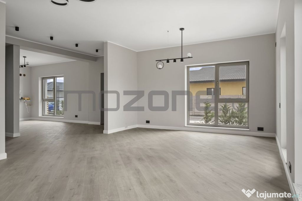 Vila individuala - P+1, 4 camere, 3 dormitoare, 3 bai, 13...