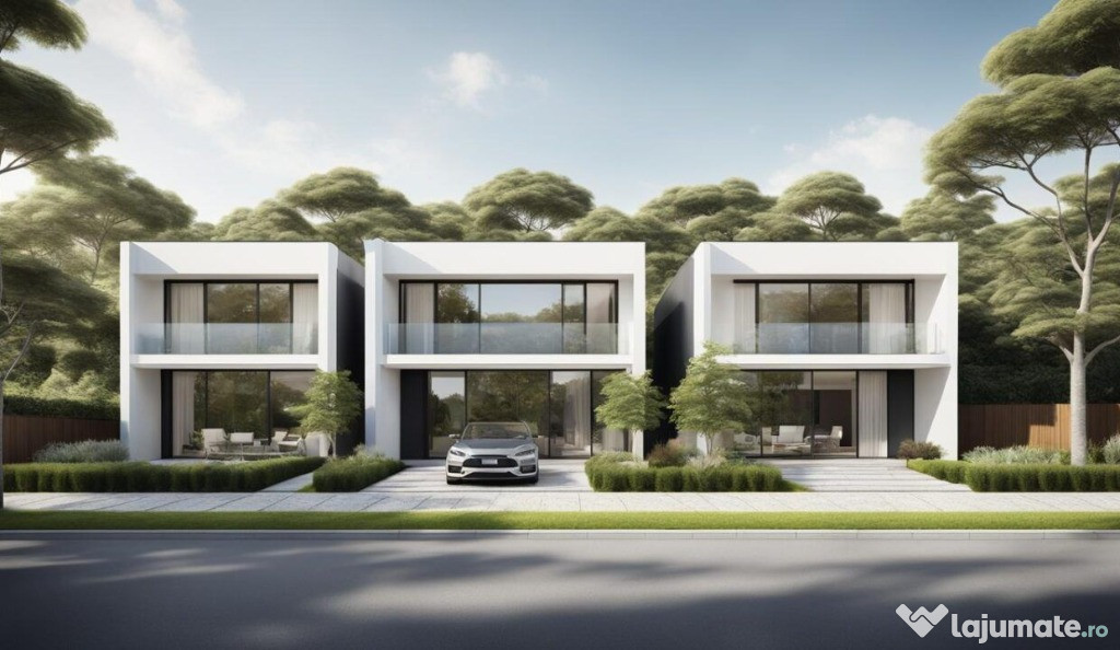 Vila individuala || 5 camere 3 bai || 320mp teren