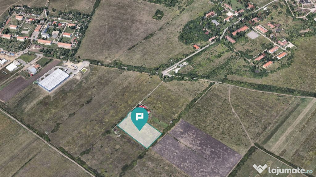 Teren de 11502mp cu PUZ in lucru Ghiroda,Timișoara