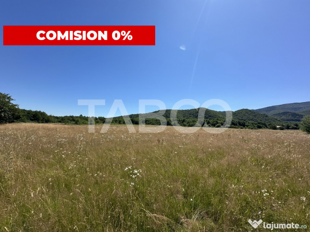 Teren extravilan 1900 mp cu utilitati in apropiere pe Valea