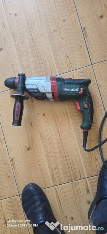 Metabo uhev 2860-2 quick cu mandrina interschimbabila si valiza