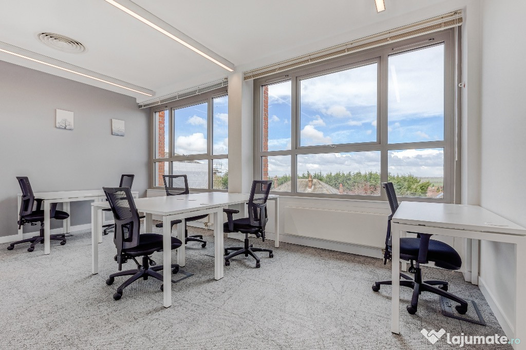 Spațiu de birou privat pentru 5 persoane în Regus Central Business