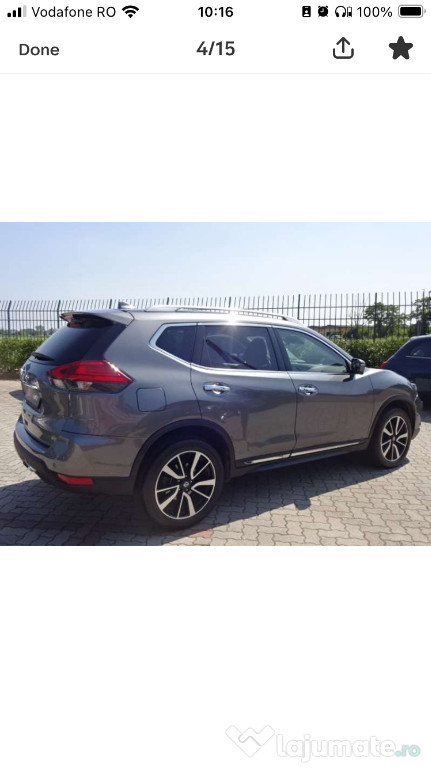Proprietar Nissan X-trail 4x4i 121000 km