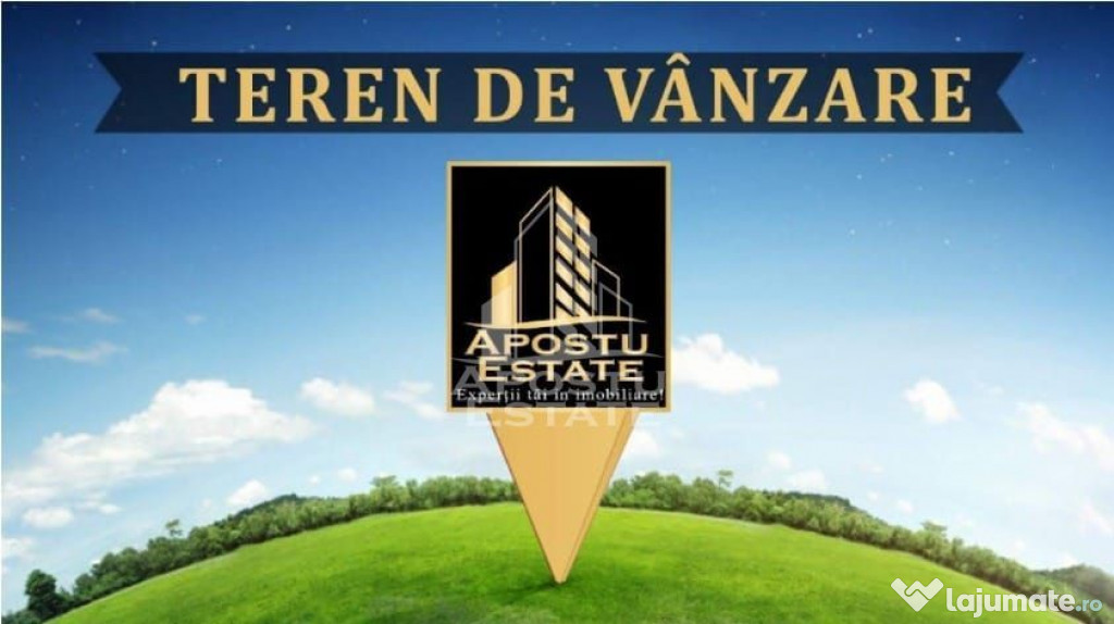 Teren intravilan, in exclusivitate, in Cartierul Nou, din...