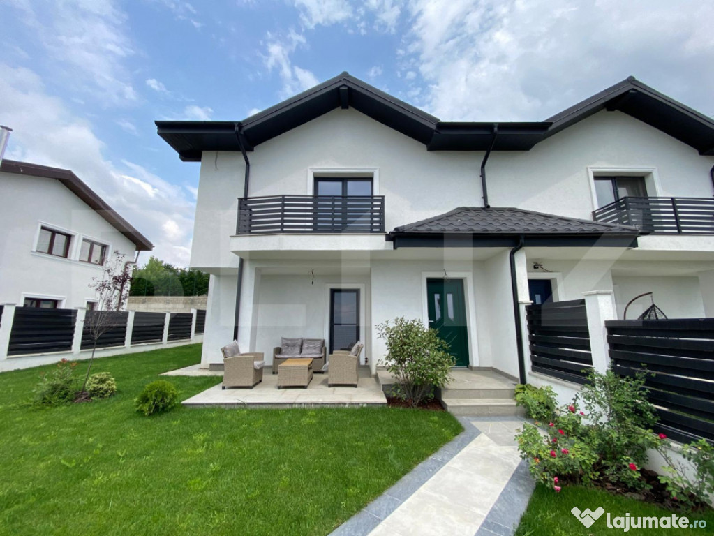 Duplex modern 105mp utili si 330mp teren în Copou Viticulto
