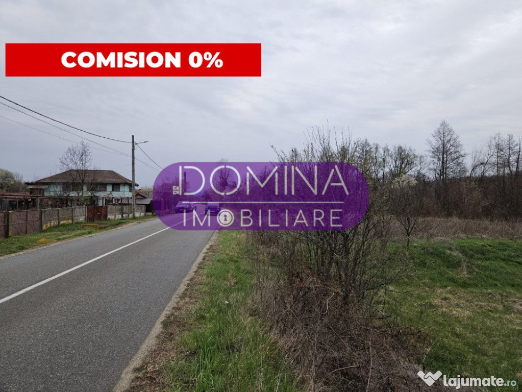 Teren intravilan în comuna Ciuperceni, Strâmba-Vulcan