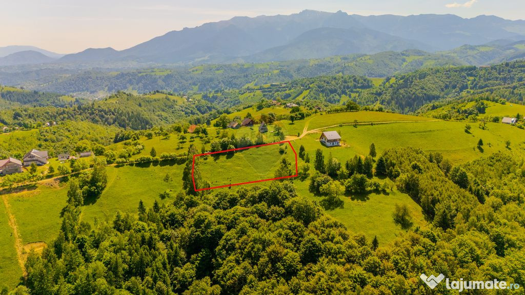 Teren extravilan 2,000mp Pestera / cabana vacanta/natura
