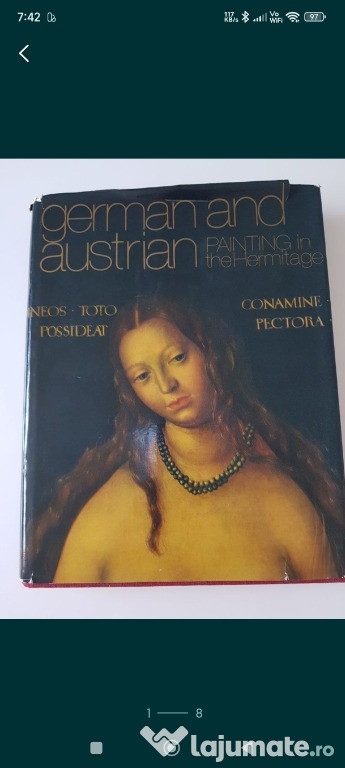 Album vechi de artă Germană și Austriacă