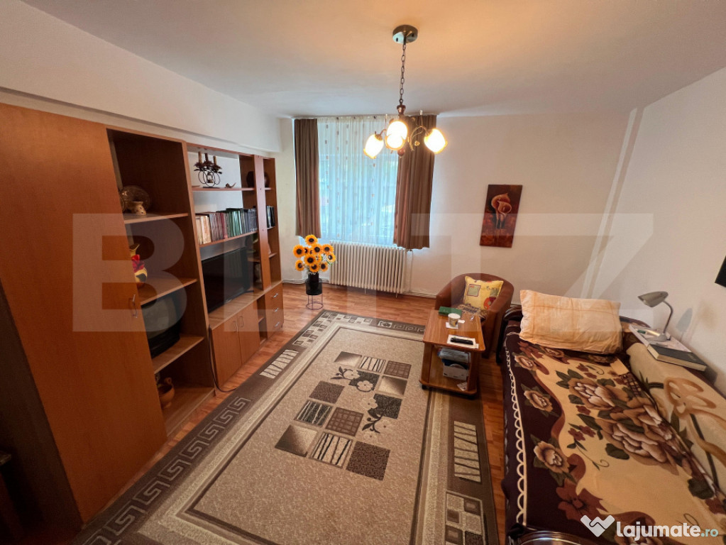 Apartament cu 2 camere, 53 m², etaj 1 – zonă bună din A