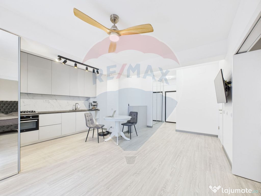 Studio 2 camere | Bloc nou | Mobilat | Parcare | Străule...