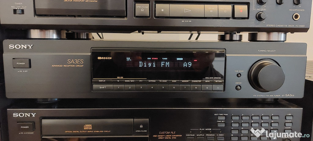 Sony ST-SA3ES, Tuner AM/FM, radio Sony Seria ES