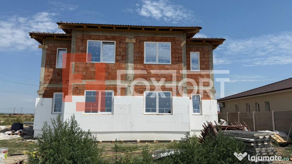 Duplex cu 4 camere si teren 280 mp, zona Remetea Mare
