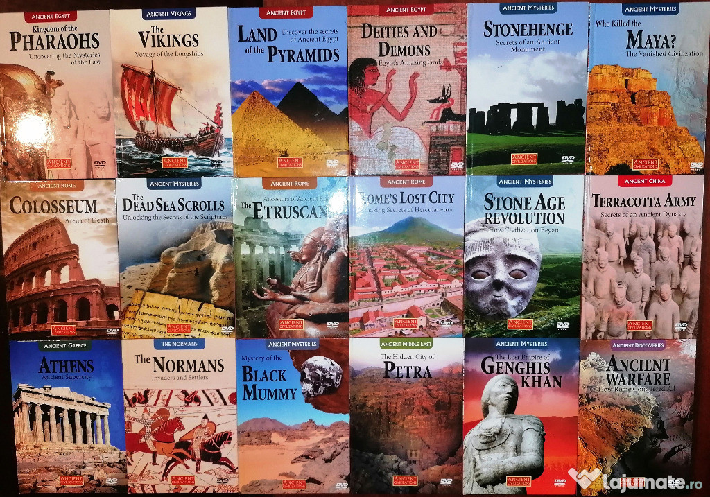 DVD FILME Documentare Originale Civilizatii Antice