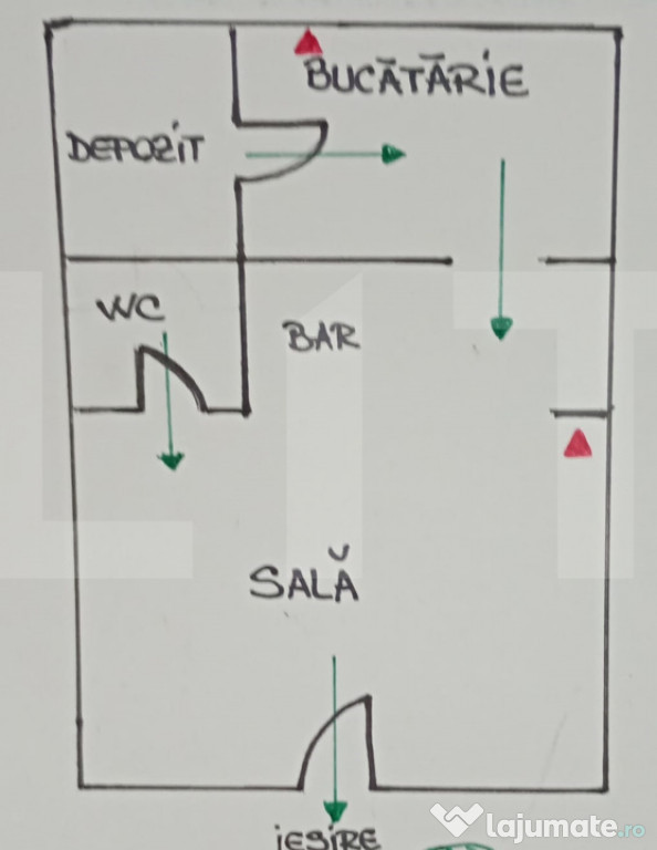 Investiție-Spațiu comercial cu chiriași, 40 mp, Central,