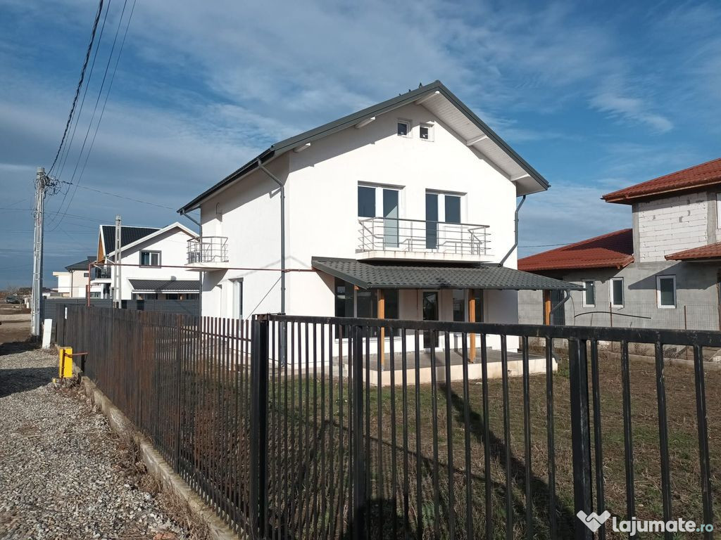 Vila individuala 5 camere, finalizata !
