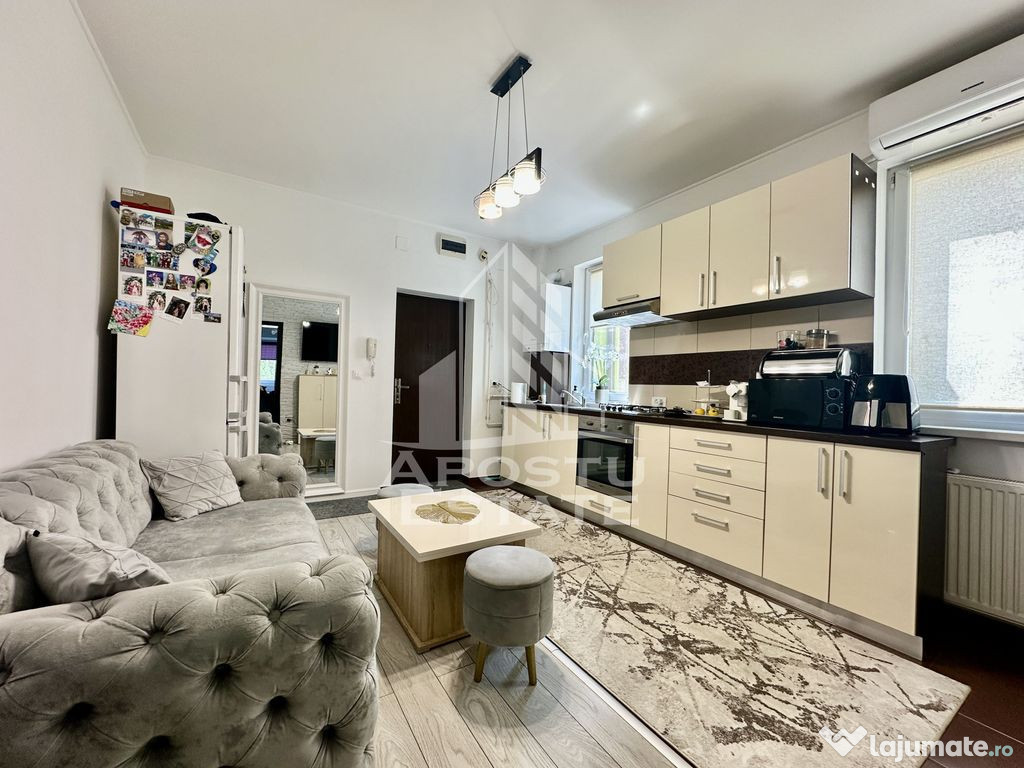 Apartament cu 2 camere, gradina proprie, zona Braytim