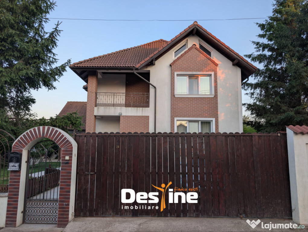 Vila D+P+1+M 10 camere 230 m utili 1000 mp teren utilitati L
