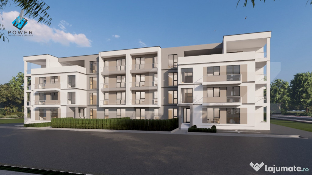 Apartament 1 camera,46 mp utili zona Braytim-Urseni