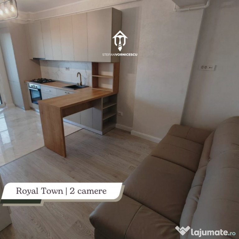 De închiriat | apartament 2 camere OS | Royal Town | Copou