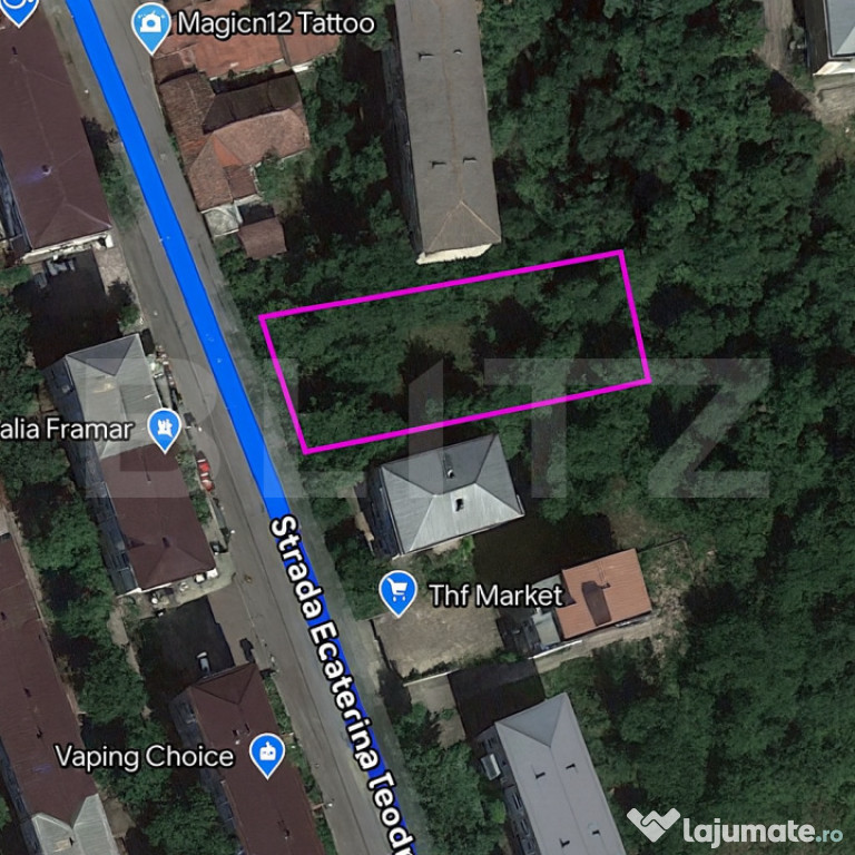 Teren intravilan -str.Ecaterina Teodoriu-5448 mp cu autoriza