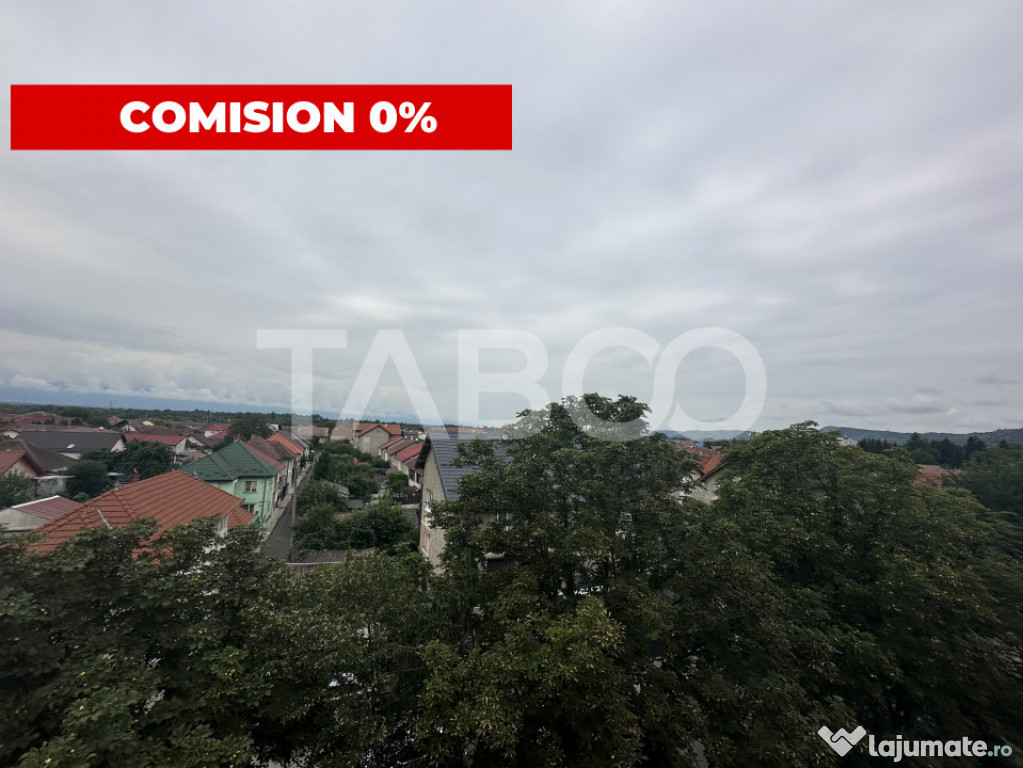 Apartament semidecomandat 2 camere 40 mpu cu priveliste spre