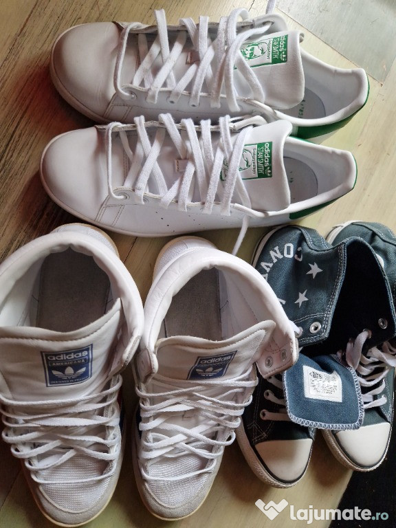 Adidas Americana, Stan Smith și Converse în stare bună