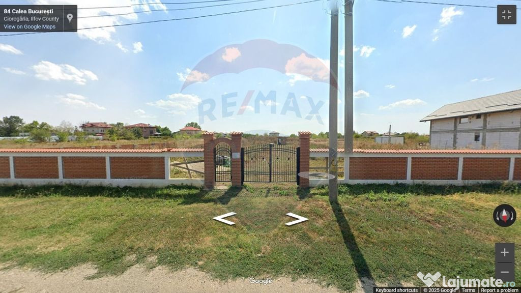 Teren 7.500 mp cu PUZ și autorizație | Ciorogârla | 36...