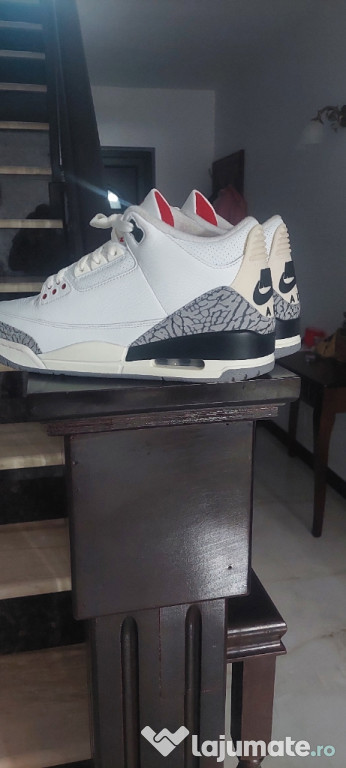 Nike Air Jordan 3 Retro White marimea 43