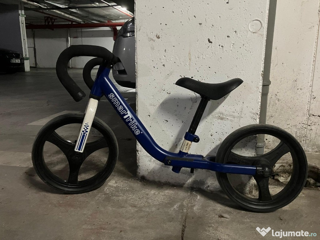 Vand Bicicletă pliabilă fără pedale smarTrike albastră