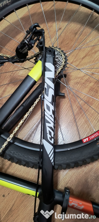 Cadru mtb NSBIKES LIAR roti DT SWISS 26 + transmisie SRAM 10s