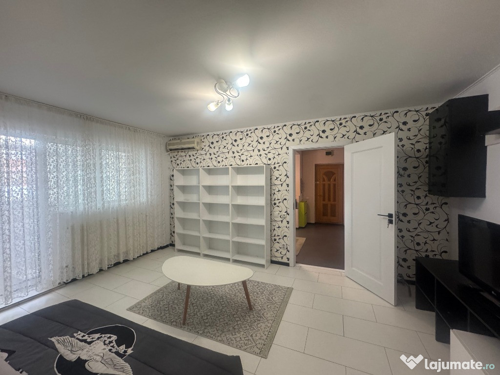 2 cam, etaj 1, bloc caramida, mobilat+utilat, zona Zahana