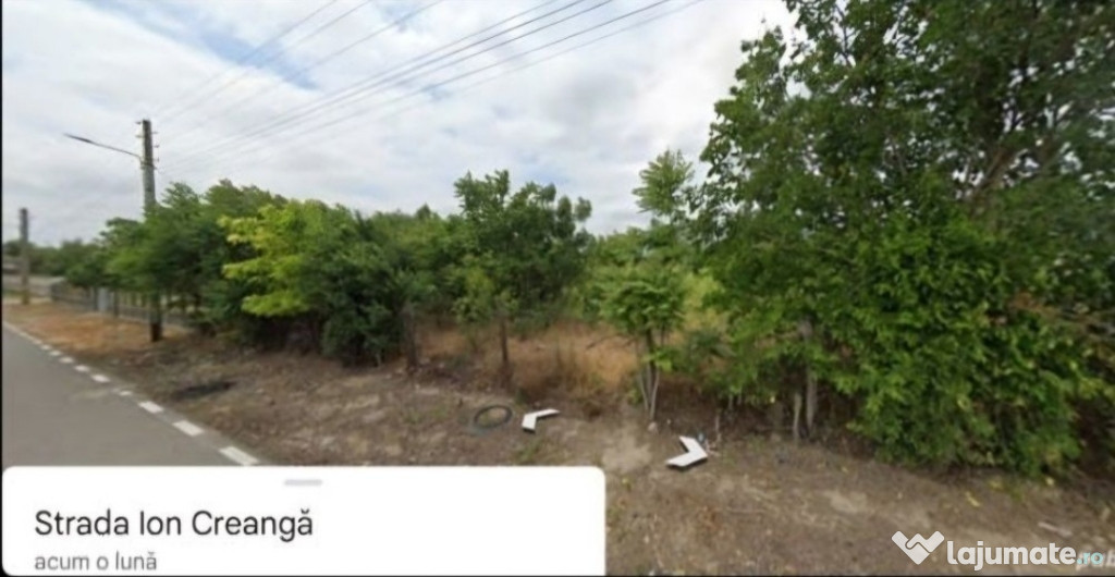 Vând teren intravilan în comuna Tufești,2154m2