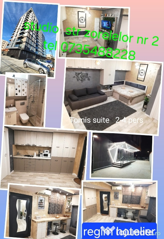Apartament/ studio lângă mare regim hotelier