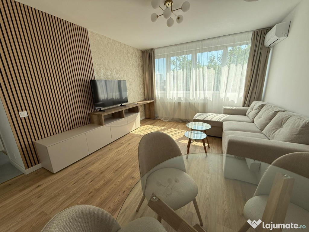 Apartament 2 camere Renovat Mobilat