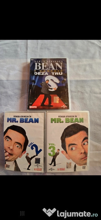 3 DVD- uri cu Mr.Bean