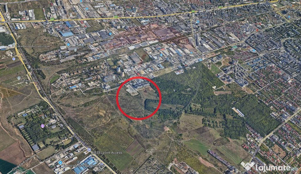 Teren intravilan 13,000mp, planul 2, bld. Timisoara