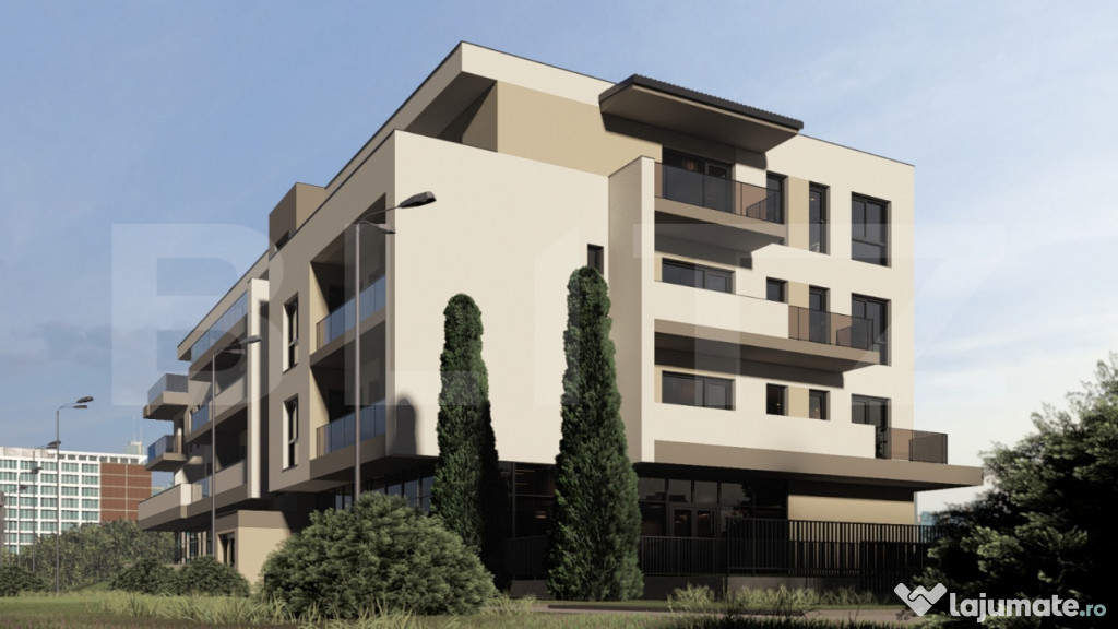 Apartament modern 2 camere, bloc NZEB, etaj intermediar, zon