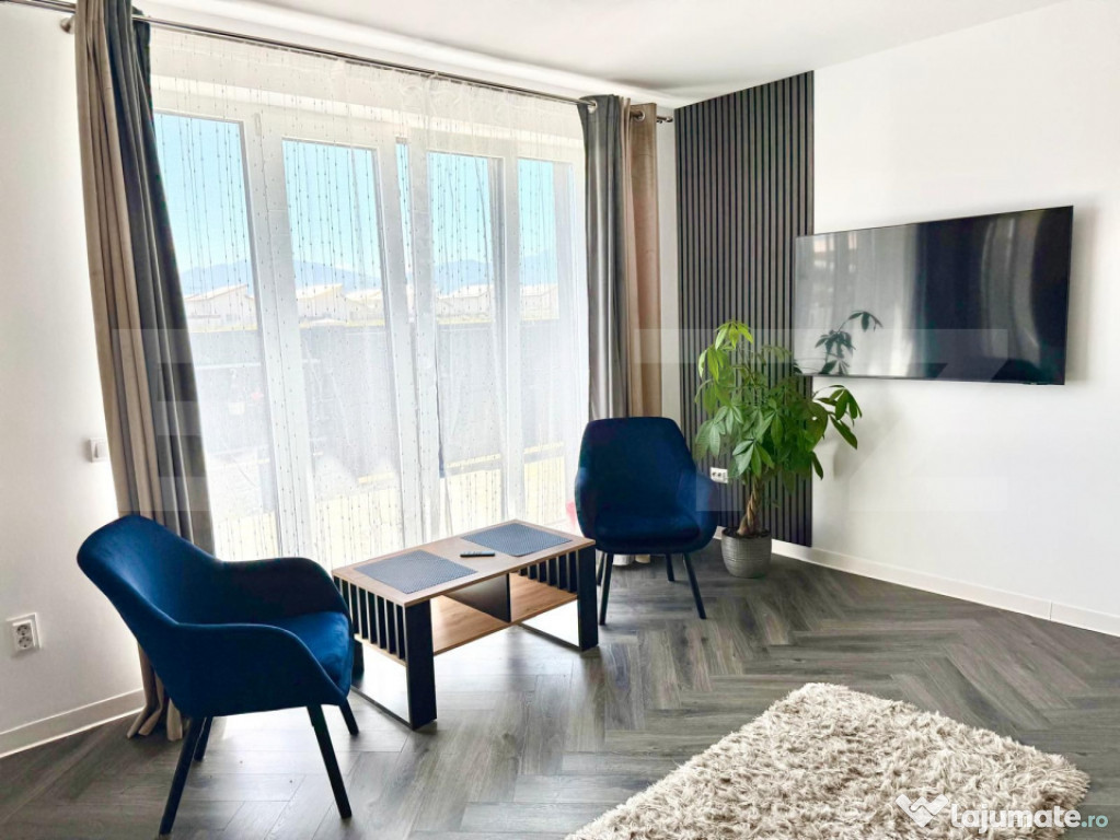 Casa moderna 4 camere+terasa si curte, mobilata, Sanpetru