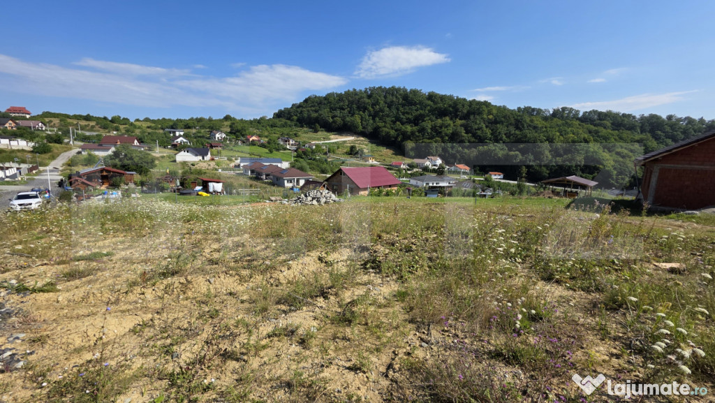 Teren extravilan, cu autorizatie de constructie casa, 875 mp