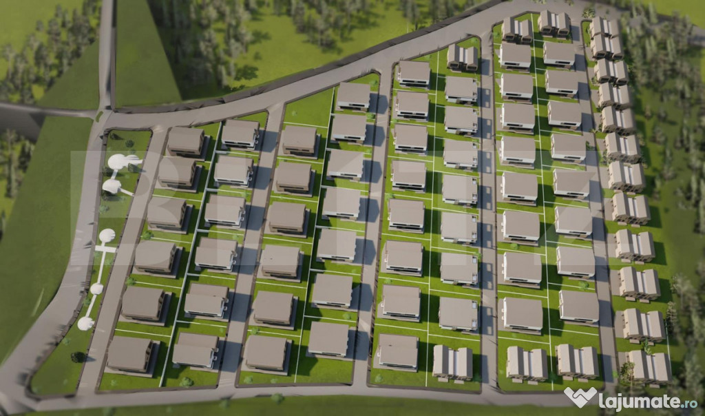 Terenuri cu Autorizatie de Constructie Duplex - 500- 650 m