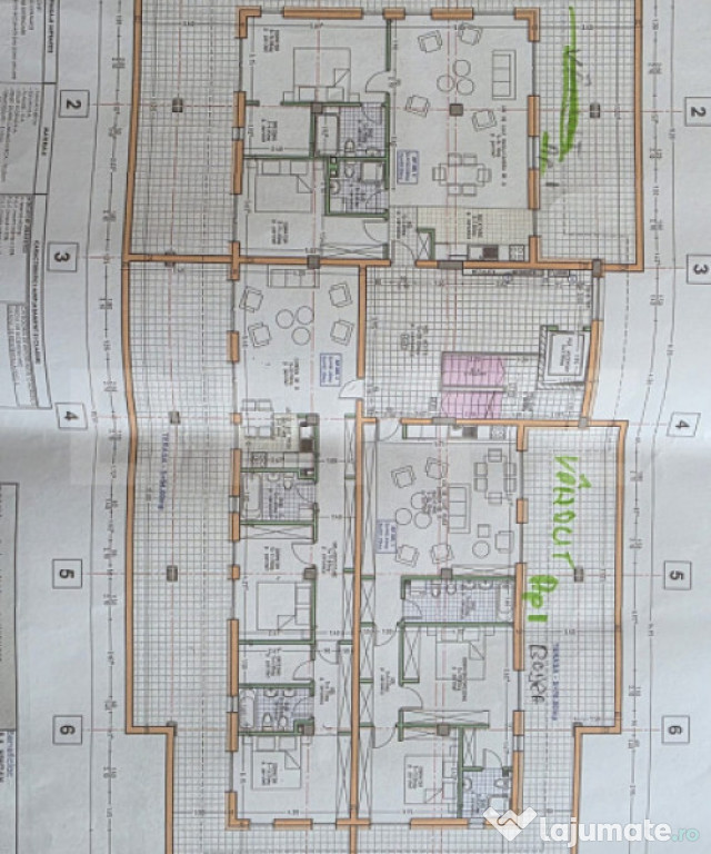 Apartament de vânzare Bloc nou – 2 camere, 71.57 mp util