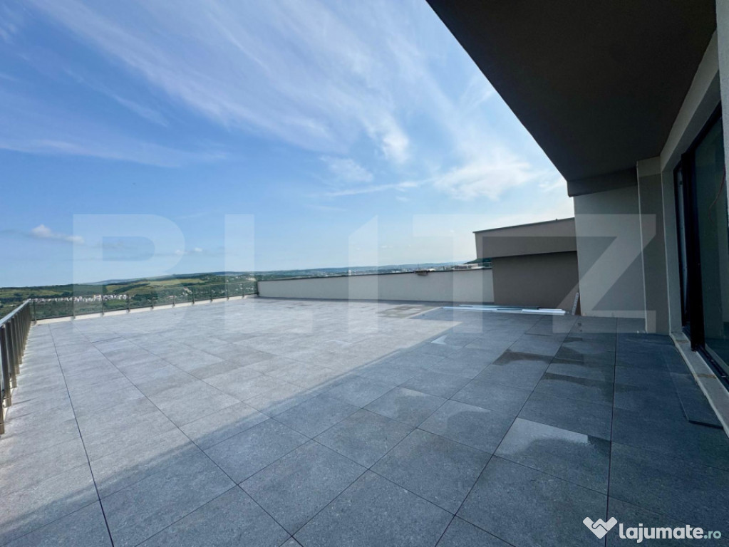 Penthouse de lux 99 mp cu terasă panoramică 169mp vedere 3