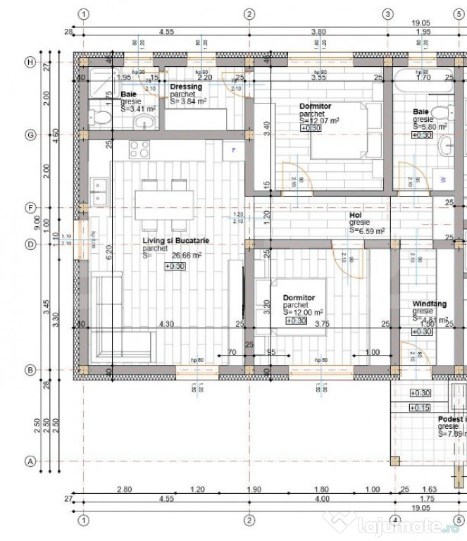 Duplex, 144000 euro tva inclus, Valea Budacului