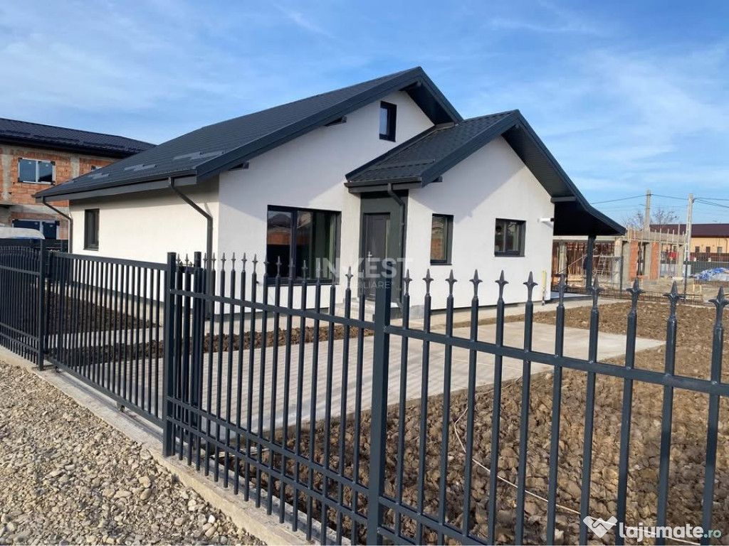 Casa individuala Lunca Cetatuii , 3 camere , 2 bai , dresing