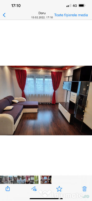 Închiriez apartament 3 camere 1700 ron